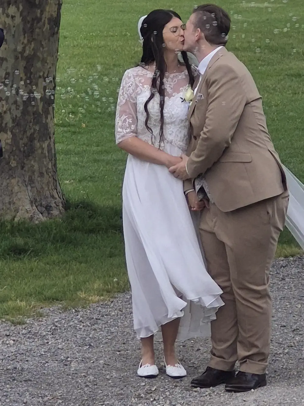 Event-Profi Hochzeitsimpression mit Gästen